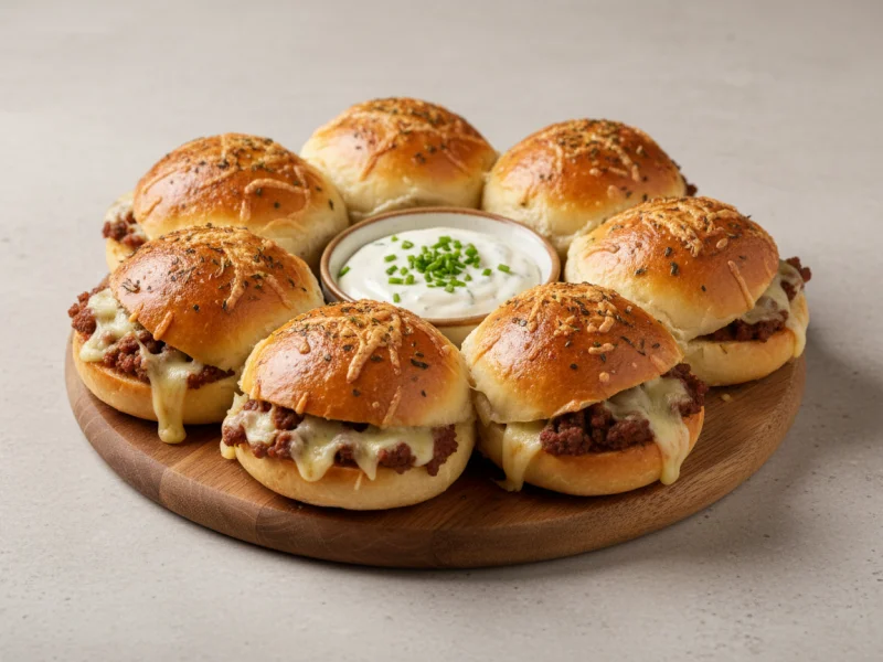 Pizzabrötchen 8 stück mit Hackfleisch